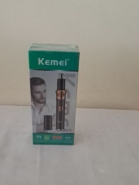 Men’s Nose & Ear Trimmer - Black with Rose Gold Accents